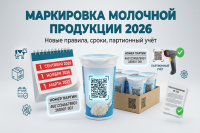 Маркировка молочной продукции.