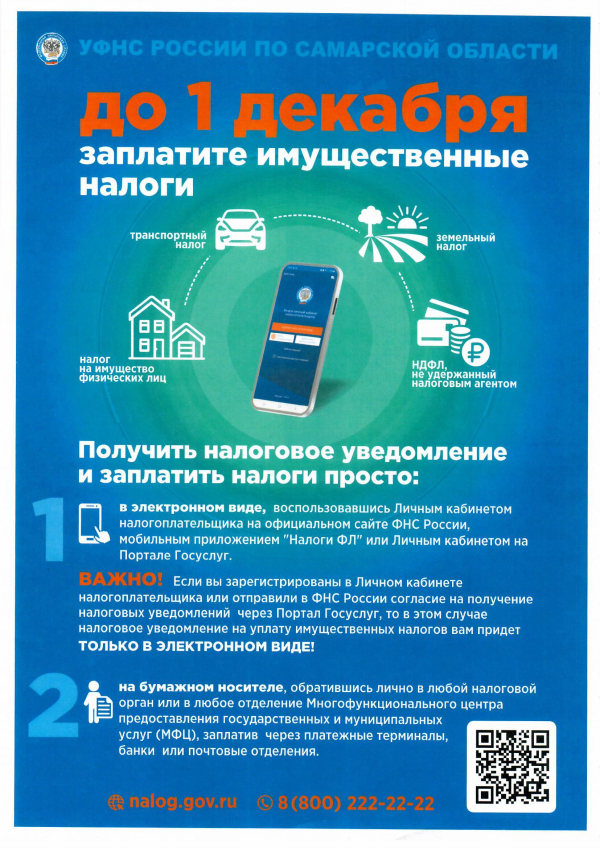 Имущественные налоги